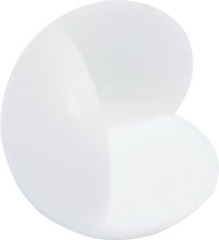 Chrániče na rohy nábytku biele 4 ks