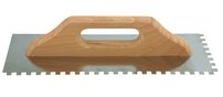 Hladítko zubové celokovové 600 x 130 mm 8 x 8 mm