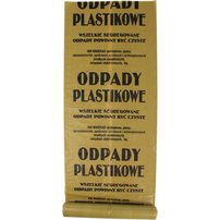 Vrecia na separovaný odpad 60 l - plasty
