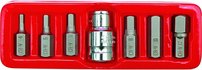 Sada bitov imbus Hex 30 mm 7 ks