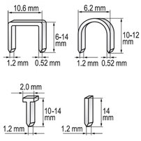 Zošívačka čalúnicka 4-funkčná (6-14mm)