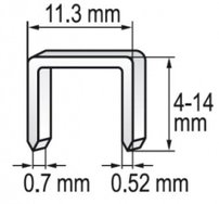 Zošívačka čalúnická 4 - 14 mm