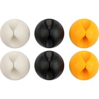 Spony na káble pr. 6 mm 6 ks