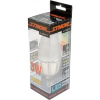 LED žiarovka C37 E14 3W 230 210LM 3000K 