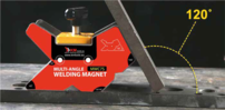 Vypínateľný magnet 90°, 45/135°, 105/75°, 60/120°