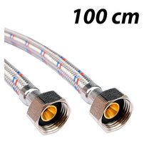Hadica flexi, nerez F1/2" x F1/2" 100cm