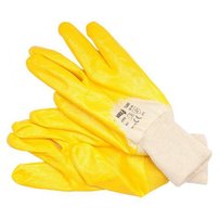 Pracovné rukavice pogumované veľ. 9, bavlna/nitril