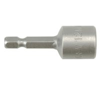 Nadstavec magnetický 1/4" 12 x 48 mm CrV blister