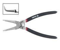 Segerové kliešte 150 mm vnútorné ohnuté CrV