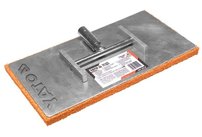 Hladítko 195 x 395 mm ALU kĺbové s hydrogumou