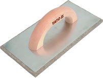 Hladítko 130 x 270 mm Al s bielym filcom