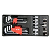Vložka do zásuvky - imbus 2-12mm, torx T10-T50, 1/2 "E10-E20, adaptéry M5- M12
