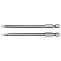 Sada bitov 1/4" 2 ks ploché L=100 mm 4, 5 mm