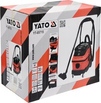 Priemyselný vysávač 30 l,1600 W, suchý / mokrý, 18 kPa, 