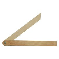 Nastaviteľný uhlomer -drevený 270 mm