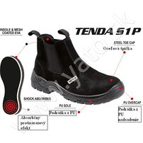 Pracovné topánky veľ.44 S1P TENDA 