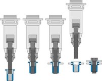 Pákové nitovacie kliešte M3 - M12, dĺžka 410 mm