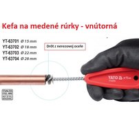 Kefa na medené rúrky - vnútorná Ø 22mm