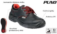 Obuv pracovná PUNO nízka veľ.42