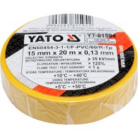 Páska izolační 15mm x 20m x 0,13mm žltá