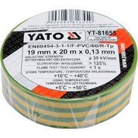 Páska izolační 19mm x 20m x 0,13mm žlto-zelená