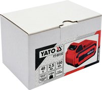 Akumulátor 40 V, 2,5 Ah, Li-Ion, do reťazovej píly YT-85090